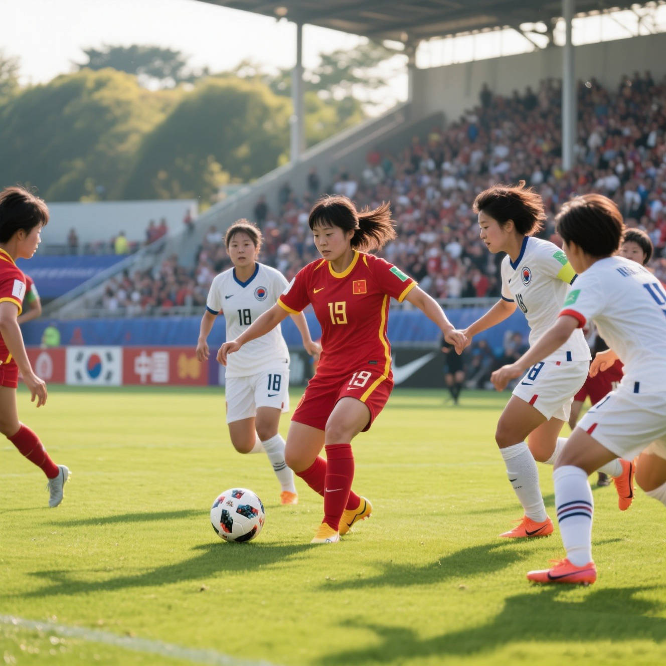包含挑战四方：女足劲旅接连竞逐的词条